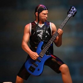 Robert Trujillo Limited Edition Metallica Rock Iconz Statue by Knucklebonz